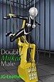 Doubly Milked Male by JG Leathers (ebook)