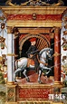 Equestrian portrait of Muzio Attendolo Sforza (Cotignola, 1369-Pescara ...