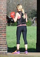 ELLIE GOULDING Work out at a Park in London – HawtCelebs