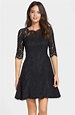 Black Petite Cocktail & Party Dresses | Nordstrom | Fit and flare ...