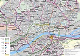 Frankfurt Map - TravelsFinders.Com