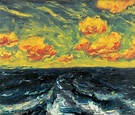 'Autumn Sea XII', 1910 - 20minutos.es | Emil nolde, German art, Painting