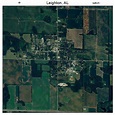 Aerial Photography Map of Leighton, AL Alabama