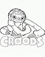 Dibujo de Mascota, Película los Croods para colorear y pintar - Dibujo ...