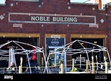 Muskegon, Michigan, Estados Unidos. El edificio Noble una estructura ...