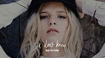Molly Kate Kestner - I Don't Know [Official Audio] - YouTube