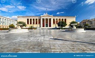 Building of the National & Kapodistrian University of Athens in ...