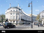 Belgrave Crescent from Belgrave Square, Belgravia, City of Westminster ...