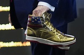 Photos: Trump unveils $399 ‘Never Surrender’ sneakers day after $355M ...