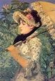 Spring (Study of Jeanne Demarsy) - Edouard Manet Édouard Manet, Manet ...
