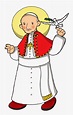 Dibujos para catequesis: PAPA SAN JUAN XXIII | Jean paul ii, Pape jean ...