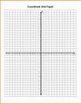 Coordinate Graph Paper With Numbers | Free Printable Graph Paper