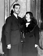 Clark Gable with wife Rhea Langham Hollywood Couples, Hollywood Men ...