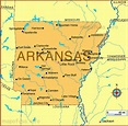 Printable Arkansas State Map | Printable Map of The United States