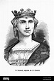 Leonor Teles oder Teles de Meneses (c. 1350 - c. 1405) war Königin ...