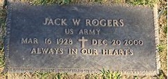 Jack Wayne Rogers (1928-2000) - Mémorial Find a Grave