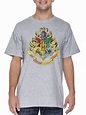 Harry Potter - Men's Harry Potter Hogwarts Crest T-Shirt Short Sleeve ...