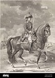 Retrato de Guillermo V, Príncipe de Orange-Nassau a caballo, Reinier ...