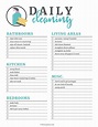 Free Printable House Cleaning Checklist - Free Printable