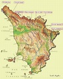 Cartine geografiche della Toscana (Italia)