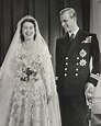 The Wedding portrait of TRH's Princess Elizabeth and Prince Philip, 20 ...