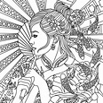 Full Size Coloring Pages For Adults at GetDrawings | Free download