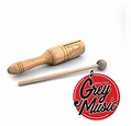 Toc Toc Guiro Denver G3-1 Con Golpeador De Madera | Grey Music