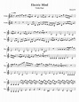 Electric Mind Sheet music for Violin (String Duet) | Download and print ...