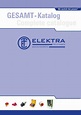 Alle Kataloge und technischen Broschüren von ELEKTRA TAILFINGEN ...
