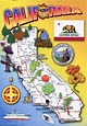 Detailed tourist map of California state. California state detailed ...