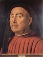 Portrait of a Man (Trivulzio portrait) - Antonello da Messina - WikiArt ...