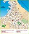 Map of Ancona city centre