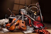 Still Life With Musical Instruments by Andrey Skat on 500px | Musical ...