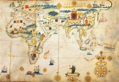 [Map] 1623 Map of Europe, Africa and Asia by the Portuguese ...