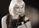 Film Noir Gun Girl by magnetic9999 - DPChallenge