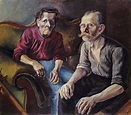 The Artists Parents by Otto Dix (German), oil on canvas, genre: New ...