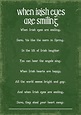 When Irish Eyes Are Smiling Song Lyrics Art Print - Etsy UK | Irish ...