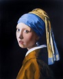 Girl With a Pearl Earring Hand Painted Old Masters Painting - Etsy UK