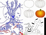 Decoracion Halloween 2022 | Dibujos para colorear - EspacioHogar.com