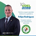 COEL felicita a Felipe Rodríguez, Presidente reelecto de la Cámara De ...