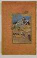 Farid al-Din `Attar | "Shaikh Mahneh and the Villager", Folio 49r from ...