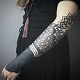 cool blackout tattoo ideas form women Effedots - KickAss Things