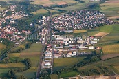 Meckesheim von oben - Ortsansicht in Meckesheim im Bundesland Baden ...