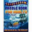 Cryptogram Puzzle Book for Adults Large Print : The Best Cryptoquip ...