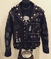 Warrior jackets from ChadCherryClothing. Distressed, studded, punk rock ...