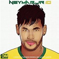 Dope Digital Art/ Cartoon of Neymar.jr by damoski-movich on DeviantArt