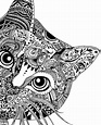 Mandala De Gato Para Colorear • Imprime Mandalas – dibujos de colorear