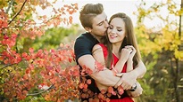 beautiful-loving-couple-romance-in-nature-autumn-leaves-hd-wallpaper ...