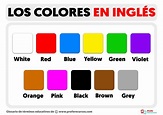 Los Colores en Inglés