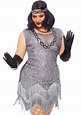 Roaring Roxy Flapper Women's Plus Size Costume